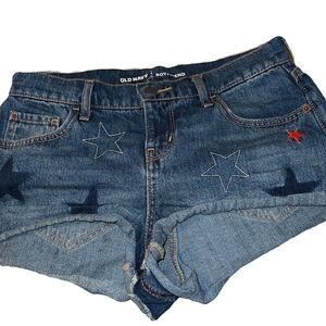 Old Navy Boyfriend Denim Shorts Size 2